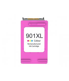 HP 901XL Color Cartucho de Tinta Remanufacturado - Reemplaza CC656AE