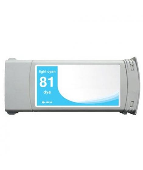 HP 81 Cyan Light Cartucho de Tinta Generico - Reemplaza C4934A