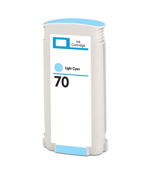 HP 70 Cyan Light Cartucho de Tinta Pigmentada Generico - Reemplaza C9390A