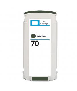 HP 70 Negro Mate Cartucho de Tinta Pigmentada Generico - Reemplaza C9448A
