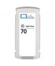 HP 70 Gris Claro Cartucho de Tinta Pigmentada Generico - Reemplaza C9451A