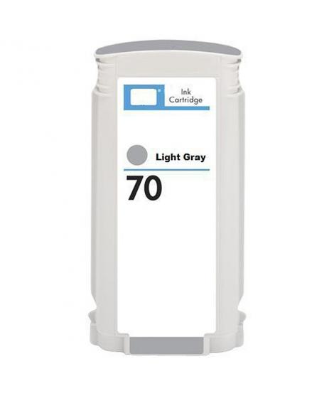 HP 70 Gris Claro Cartucho de Tinta Pigmentada Generico - Reemplaza C9451A