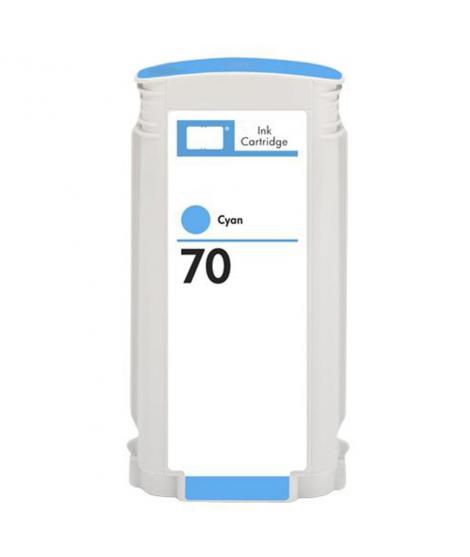 HP 70 Cyan Cartucho de Tinta Pigmentada Generico - Reemplaza C9452A