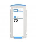 HP 70 Cyan Cartucho de Tinta Pigmentada Generico - Reemplaza C9452A