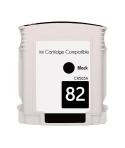 HP 82 Negro Cartucho de Tinta Generico - Reemplaza CH565A