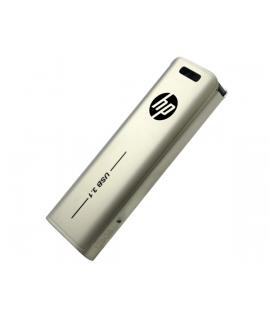 HP x796w Memoria USB 3.1 128GB - Diseño Metalico - Color Plata (Pendrive)