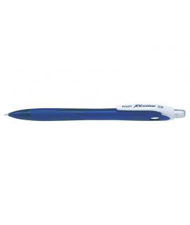 Pilot Portaminas Rexgrip Begreen - Trazo 0.5mm - Mina HB - 71,9% Plastico Reciclado - Cuerpo Azul