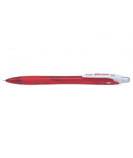 Pilot Portaminas Rexgrip Begreen - Trazo 0.5mm - Mina HB - 71,9% Plastico Reciclado - Cuerpo Rojo
