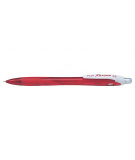 Pilot Portaminas Rexgrip Begreen - Trazo 0.5mm - Mina HB - 71,9% Plastico Reciclado - Cuerpo Rojo