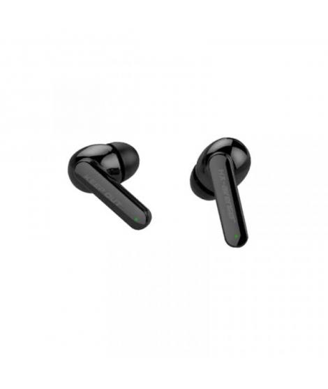 KeepOut HX-Avenger Earbuds Auriculares Gaming Inalambricos BT 5.0 - Autonomia hasta 5h - Control Tactil - Color Negro