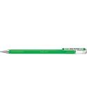 Pentel Mattehop Boligrafo de Bola - Punta 1mm - Trazo 0.5mm - Tinta de Gel Opaca - Fabricado con 55% de Materiales Reciclados - 