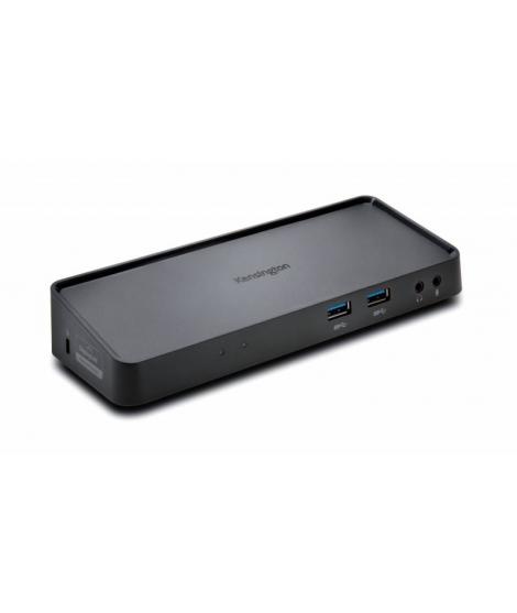 Kensington Replicador de Puertos USB 30 Universal Sd3600 - Video HD Doble de 1080P - Dos Puertos USB 30 Delanteros - Cuatro Puer