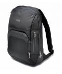 Kensington Mochila Triple Trek Optimizada para Ultrabook - Nylon Balistico de 1680 Deniers - Proteccion Snugfit(Tm) - Color Negr