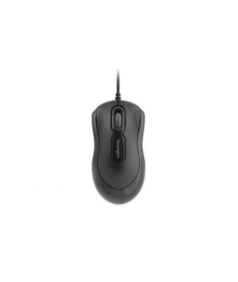 Kensington Raton USB 800dpi - 3 Botones - Uso Ambidiestro - Color Negro