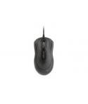 Kensington Raton USB - Sensor Optico de 1000ppp - 3 Botones - Uso Ambidiestro - Color Negro