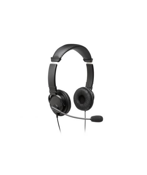 Kensington Auriculares HiFi USB con Microfono - Sonido Estereo - Gran Comodidad - Supresion de Ruido - Cable USB de 1.82m