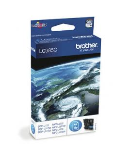 Brother LC985 Cyan Cartucho de Tinta Original - LC985CBP