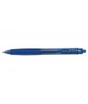Pilot Boligrafo de Gel G-Knock - Recargable - Fabricado con Plastico Reciclado - Punta de Bola 0.7mm - Trazo 0.32mm - Color Azul