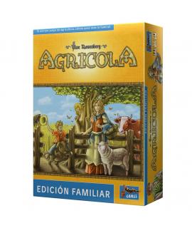 Agricola Ed. Familiar Juego de Tablero - Tematica Agricultura/Animales - De 1 a 4 Jugadores - A partir de 8 Años - Duracion 45mi