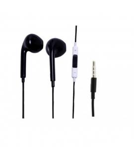 L-Link EarPods Auriculares con Microfono - Control en Cable - Color Negro
