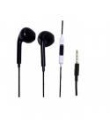 L-Link EarPods Auriculares con Microfono - Control en Cable - Color Negro