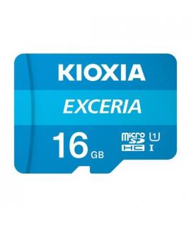 Kioxia Exceria Tarjeta Micro SDHC 16GB UHS-I Clase 10 con Adaptador