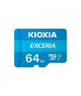 Kioxia Exceria Tarjeta Micro SDXC 64GB UHS-I Clase 10 con Adaptador