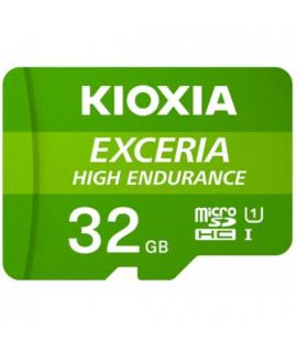 Kioxia Exceria High Endurance Tarjeta Micro SDHC 32GB UHS-I V10 Clase 10 con Adaptador