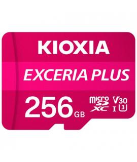 Kioxia Exceria Plus Tarjeta Micro SDXC 256GB UHS-I U3 V30 A1 Clase 10 con Adaptador