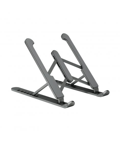 Aisens Soporte de Sobremesa Ajustable para Portatil / Tablet Oscuro - Color Gris