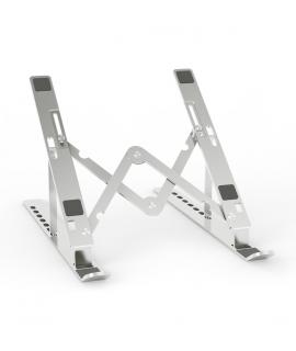 Aisens Soporte de Sobremesa Ajustable para Portatil / Tablet - Color Plata