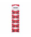 Maxell Pack de 10 Pilas Alcalinas de Boton LR43 1.5V