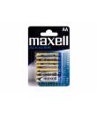 Maxell Pack de 4 Pilas Alcalinas LR06 AA 1.5V