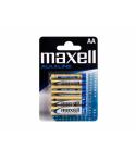 Maxell Pack de 4 Pilas Alcalinas LR06 AA 1.5V