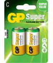 GP Pack de 2 Pilas Super Alcalinas LR14 C 1.5V