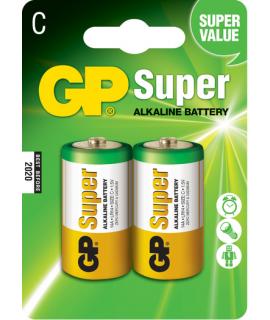 GP Pack de 2 Pilas Super Alcalinas LR14 C 1.5V