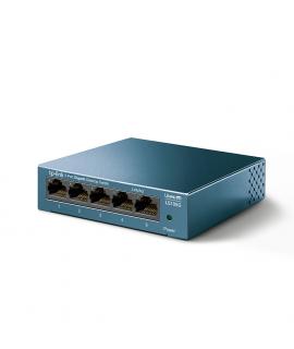 TP-Link Switch Sobremesa - 5 Puertos 10/100/1000Mbps - Tecnologia Verde - Control de Flujo - Plug & Play