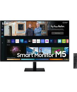 Samsung Smart Monitor M5 LED 27" FullHD 1080p WiFi, Bluetooth - Respuesta 4ms - Mando a Distancia - Altavoces Incorporados - 16: