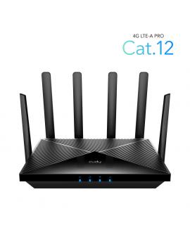 Cudy LT12 Router WiFi AC1200 4G LTE Doble Banda - 4x Puertos Gigabit - 6 Antenas Externas