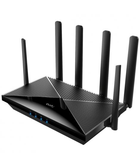 Cudy LT700 Router WiFi AC1200 4G LTE CAT 6 - 4x Puertos Lan 10/100/1000Mbps - 2x Ranuras Nano Sim - 6 Antenas Externas