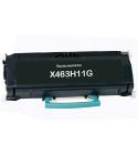 Lexmark E460/E462/X463/X464/X466 Negro Cartucho de Toner Generico - Reemplaza E460X11E/E460X31E/X463H11G/X463H21G