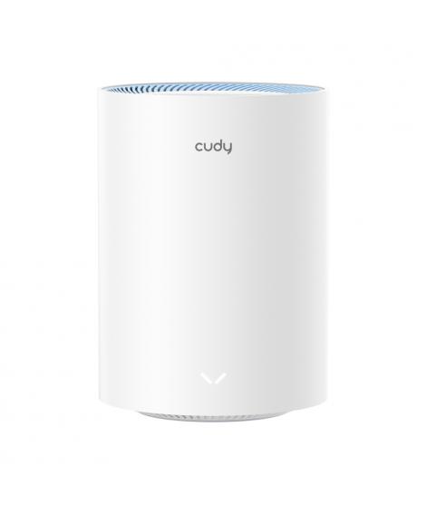 Cudy M1200 Sistema WiFi Mesh AC1200 Dual Band - 867Mbps en 5GHz, 300Mbps en 2,4GHz - 1x Puerto LAN 10/100Mbps, 1x Puerto WAN 10/