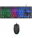 Mars Gaming Pack Teclado Formato TKL + Raton 3200dpi 6 Botones - Conectividad USB - Iluminacion RGB - Antighosting