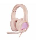 Mars Gaming MH320 Auriculares Gaming con Microfono Plegable - Iluminacion RGB - Diadema Ajustable - Almohadillas Acolchadas - Co