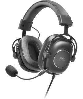 Mars Gaming Auriculares MH6 NEOGRAPHENE 7.1 - Drivers Neographene - Cancelacion de Ruido Pasiva - Tarjeta de Sonido DAC 7.1 - Es