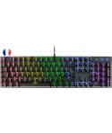 Mars Gaming Teclado Mecanico RGB MK422 - Tecnologia Antipolvo - Efectos de Iluminacion Rainbow - Teclas Ultra-resistentes - Func