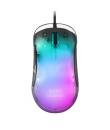 Mars Gaming MMGLOW Raton Gaming USB 12800dpi - Cuerpo con Acabado Espejo - 6 Botones - Iluminacion RGB Chroma - Uso Diestro - Ca