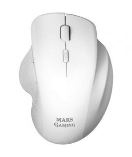 Mars Gaming MMWERGO Raton Inalambrico USB 3200dpi - Diseño Ergonomico - Switches Mecanicos Kailh - Uso Diestro