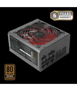 Mars Gaming MPB850M Fuente de Alimentacion 850W ATX - Certificacion 80 Plus Bronze 230V EU - Silencioso con AI-RPM y Ventilador 