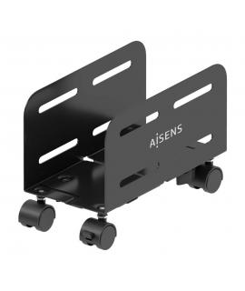 Aisens Soporte Metalico Ajustable de Suelo para CPU - Color Negro